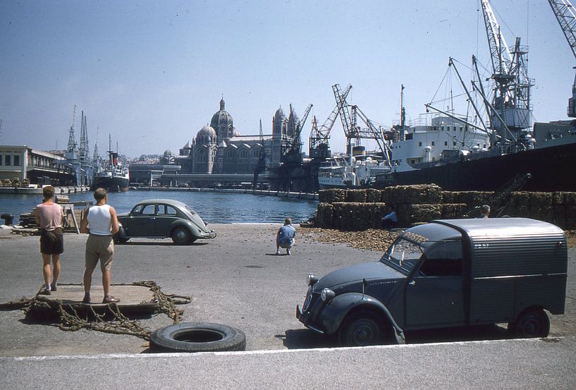 Vintage-Foto 1950 Marseille von Jaap Ros