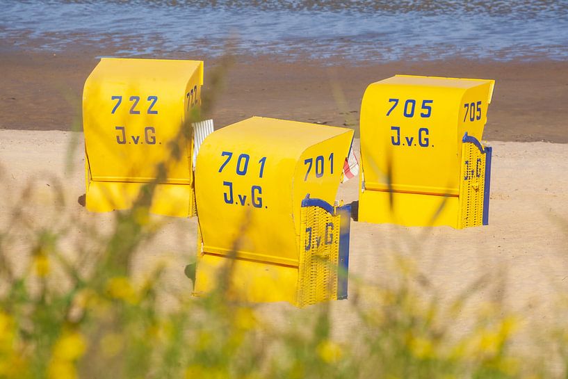 Beach chairs by Torsten Krüger