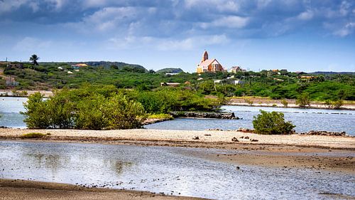 Curacao a beautiful island in the Caribbean Sea.