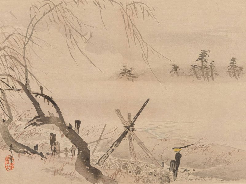 Motif tiré de Yōfu gajō (Picture Album of the Peaceful Capital) par Peter Balan