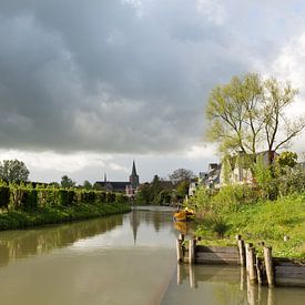 The Kromme Rijn at Wijk bij Duurstede by Marijke van Eijkeren