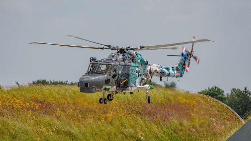 Westland Super Lynx Mk.88A of the German Navy. by Jaap van den Berg