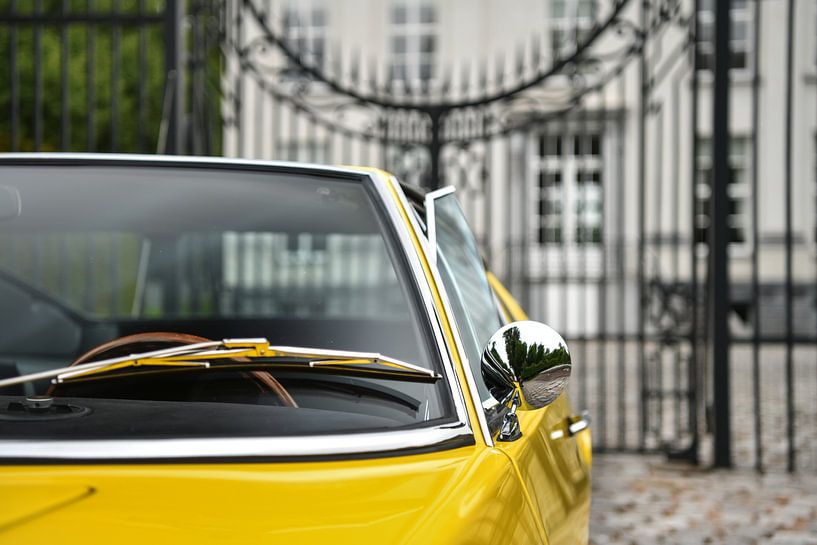 Detail van een prachtige Maserati Ghibli van Bas Fransen