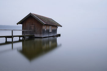 Altes Bootshaus in Stegen