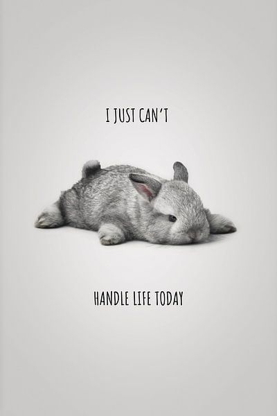 I Can't Handle Life Today (Je ne peux pas gérer ma vie aujourd'hui) par Jonas Loose