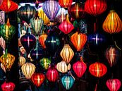 Lanternes colorées à Hoi An, Vietnam par Milou Oomens Aperçu