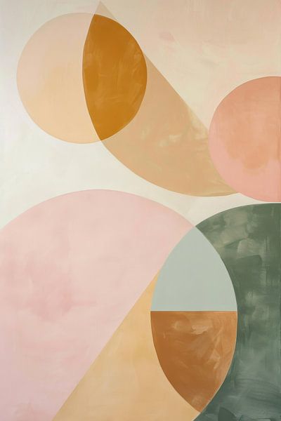 Abstract painting by Poster Art Shop