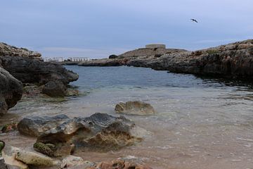 Fort aan de kust van Menorca.2 van Daniëlle Eibrink Jansen