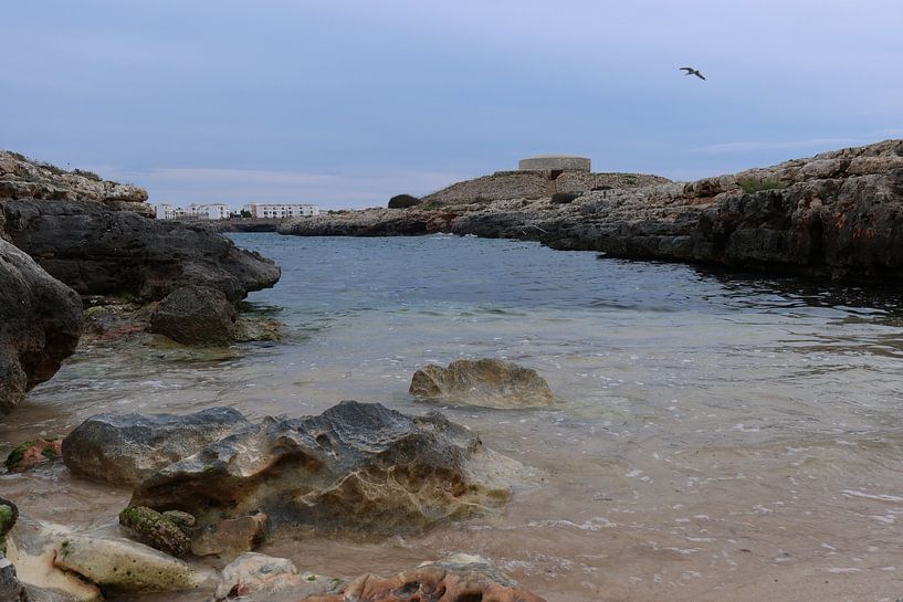 Festung an der Küste von Menorca.2 von Daniëlle Eibrink Jansen