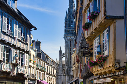 In the heart of Quimper