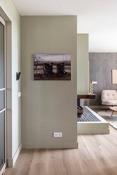 Klantfoto: Aardappelrooiende boerinnen, Vincent van Gogh (gezien bij vtwonen)