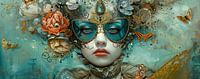 Vrouwen van Abstract Schilderij thumbnail