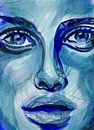 Close to you in blue van ART Eva Maria thumbnail
