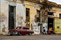 Autogarage in Cuba