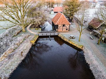 Watermolen van Oele van Rene Wolf