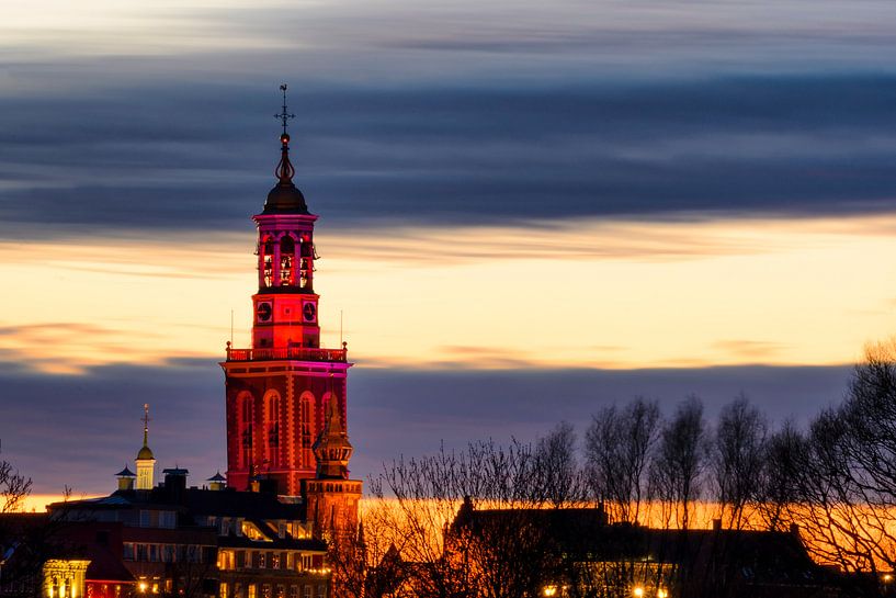 La vieille ville de Kampen par Sjoerd van der Wal Photographie