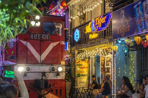 Train Street Hanoi, Vietnam