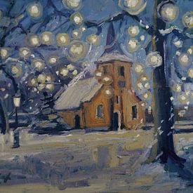 Winter rund um die Kapelle von Nop Briex