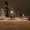Rijnhavenbrug by night van Nicolette Eekhof
