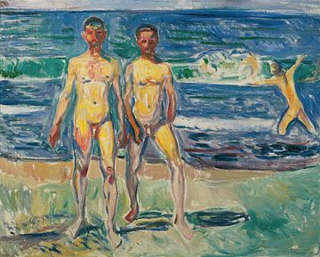 Mannen aan zee, Edvard Munch