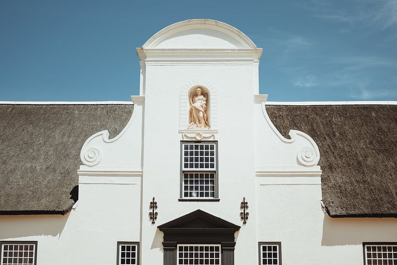 Facade Groot Constantia Cape Town | Travel Photography | Western Cape, South Africa, Africa by Sanne Dost