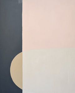 Moderne und abstrakte, minimale Kunst