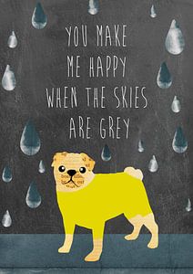Mops Poster