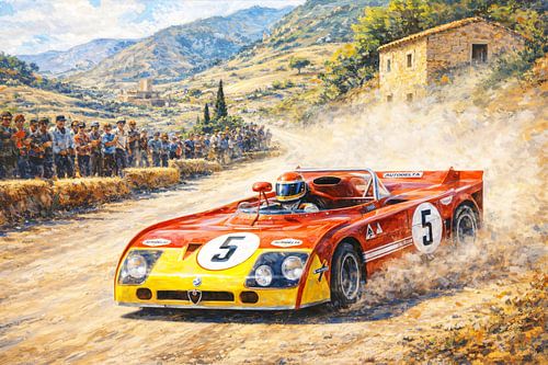 Targa Florio 1972 - Alfa Romeo T33
