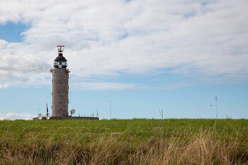 de vuurtoren van Cap Gris Nez aan de opaalkust van Frankrijk, Normandië