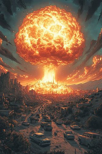 De laatste rit: Een vlammenzee van chaos