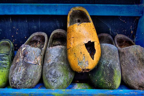 Alte Holzschuhe