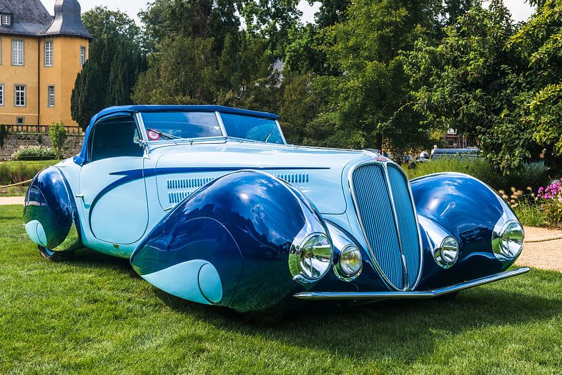Delahaye 135 M Cabriolet Figoni &amp; Falaschi voiture classique par Sjoerd van der Wal Photographie