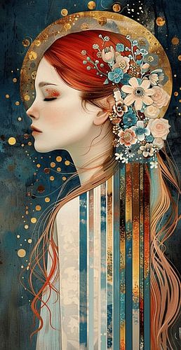 Blumenporträt von Gabriela Rubtov