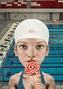 Swimming Pool and Popsicle by Blikstjinder by Betty J thumbnail