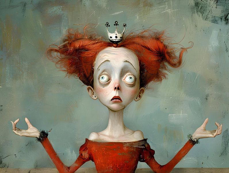 Royal yoga pose by Heike Hultsch