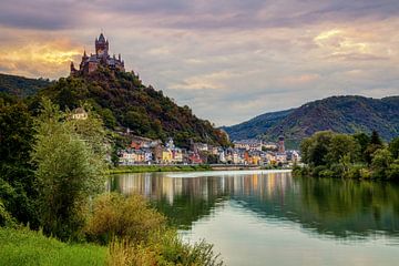 Cochem sur la Moselle, Allemagne sur Adelheid Smitt