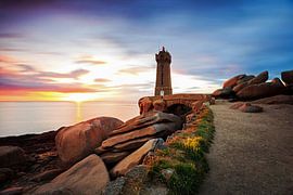 Leuchtturm Phare de Ploumanac’h (Phare de Mean Ruz) von Frank Herrmann
