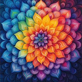 Mandala im Wandel des Lebens von Niklas Maximilian