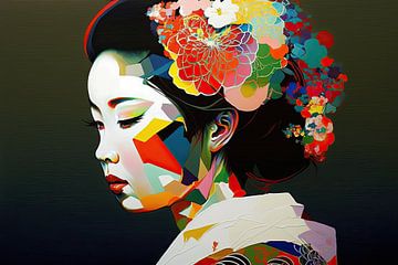 Geisha im Farbrausch: Ein Porträt der japanischen Schönheit sur Peter Balan