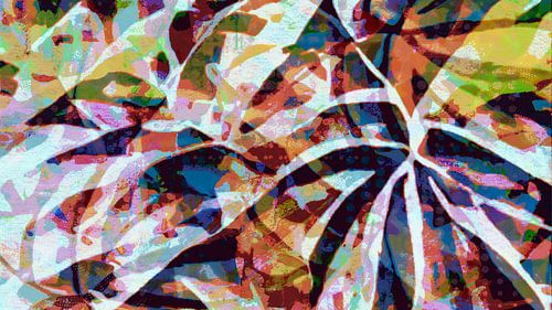 Abstract, zorgeloos zomergevoel