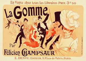 Jules Chéret - La Gomme (1900)