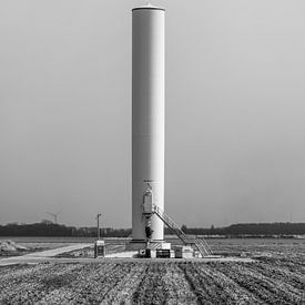 Windmill under construction by Martijn Tilroe