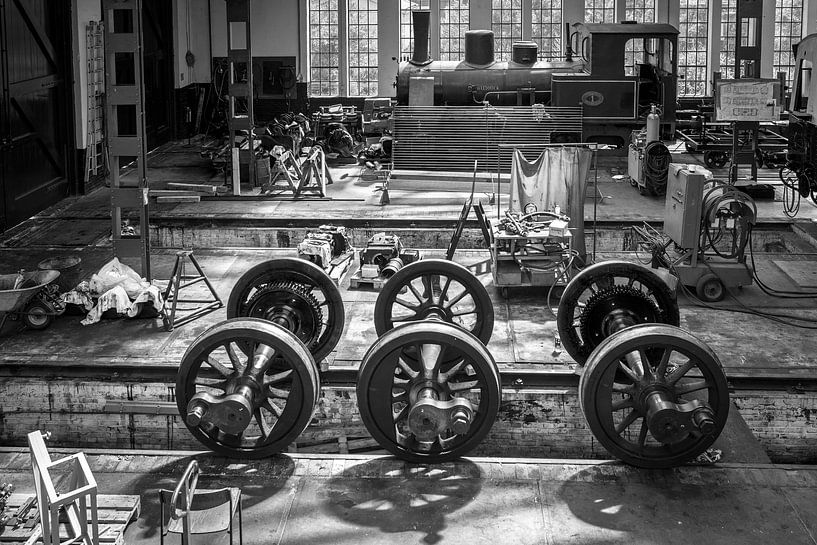 Werkplaats stoomlocomotieven Goes van Eugene Winthagen