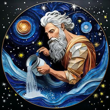 Astrologisch teken - Waterman van Reiner Borner