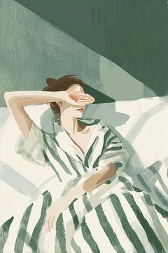 Ochtendlicht, rustig lichaam van Mosaic Dialogue