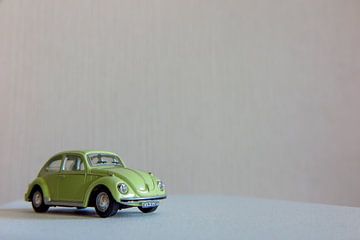 Hellgrüner Volkswagen Käfer