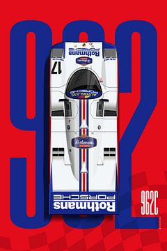 P 962C 1987 Top Tribute sur Theodor Decker