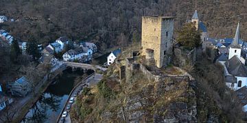 Kasteel Esch-sur-Sure, Luxemburg van Imladris Images