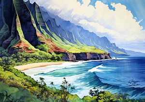 Hawaii-Landschaft