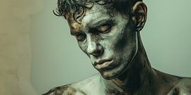 Digitaal creëerde man in surrealist stijl van Art Bizarre